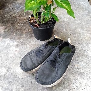 Cushe Shucoon Mocc slide in/slip on black beach shoes. Men's 8.